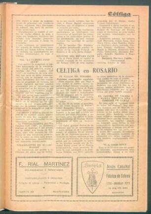 Céltiga en Rosario