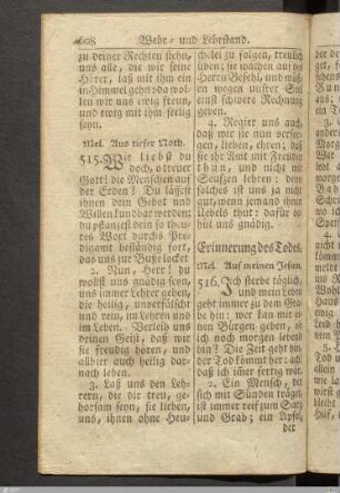 Erinnerung des Todes.