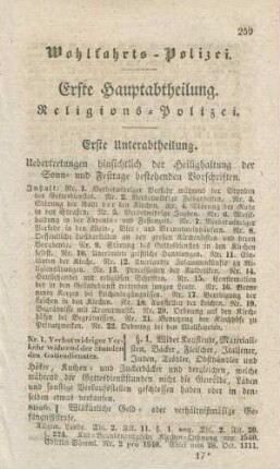 Wohlfahrts-Polizei