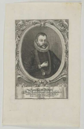 Bildnis des Leonhardt Dilherr