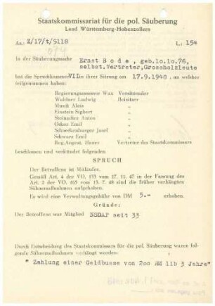 Bode, Ernst