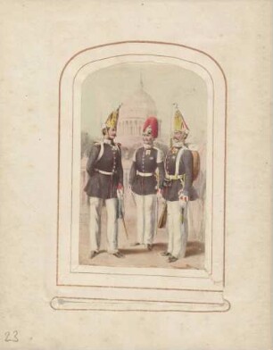 Uniform des 1. Garde-Regiments zu Fuß des Königlich Preußischen Kriegsheeres