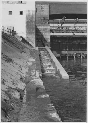 Fischpass Stauanlage Kachlet