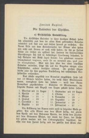 a) Geschichtliche Entwicklung.