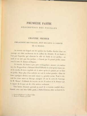 Une nécropole royale à Sidon : fouilles de Hamdy Bey, [1]. Texte