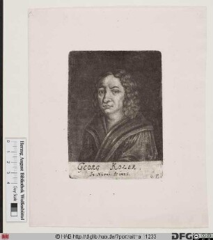 Bildnis Georg Coler (Koler)