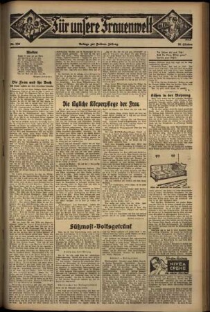 Dritte Ausgabe vom Mittwoch, den 30. Oktober 1935.