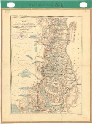 [183]: Argentine-Chilian Boundary Question : [Kartenwerk]