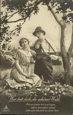 Wer hat dich, du schöner Wald. - Und wir ziehen fort [...]
