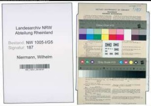 Entnazifizierung Wilhelm Niermann , geb. 17.11.1893 (Gastwirt)