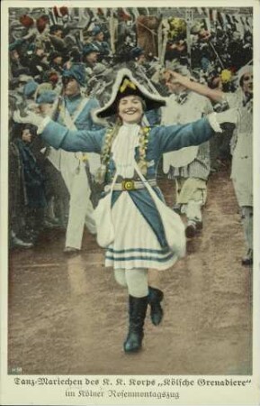 Tanz-Mariechen des K. K. Korps "Kölsche Grenadiere"