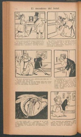 El monstruo del hotel - [Cómic]