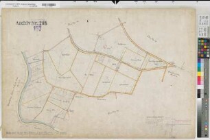 Rheine r.d.Ems (Rheine), Umlegung Gellendorf, Urkarte II Rheine r.d.Ems Flur 45