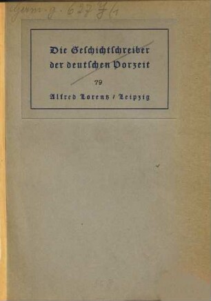 Das Leben Kaiser Heinrich des Siebenten : Berichte der Zeitgenossen über ihn, Erste Hälfte. Das Leben Kaiser Heinrich des Siebenten. Erste Hälfte : Berichte der Zeitgenossen über ihn