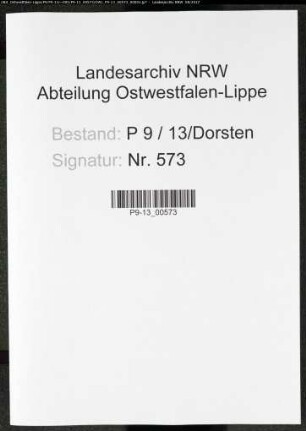 Sterberegister Standesamt Dorsten