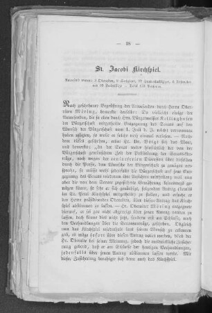 St. Jacobi Kirchspiel.