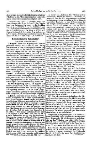Schulleitung u. Schulleiter