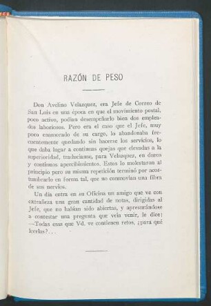 Razón de peso