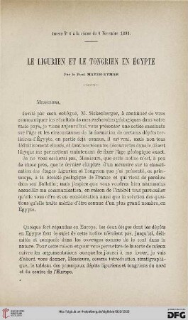 3.Ser. 4.1893: Le ligurien et le tongrien en Égypte