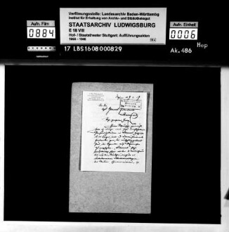 Hannerl. Singspiel in 3 Akten, zusammengestellt von Lafite; Musik: Franz Schubert