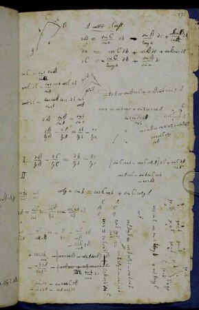 [sphärische Trigonometrie (Differentialformeln)]