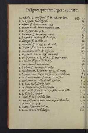 Insignes quaedam leges explicatae.