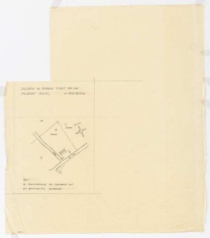 Grundstück Brauer, Klein Eichholz: Lageplan M 1:500