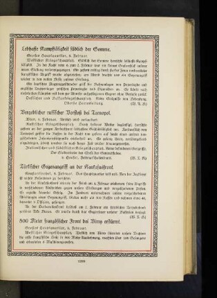 Vergeblicher russischer Vorstoß bei Tarnopol.