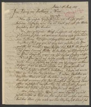 Brief an Ludwig van Beethoven : 08.03.1827