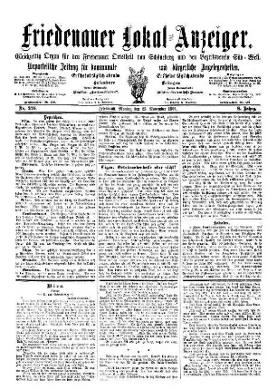 Nr. 276, 25.11.1901