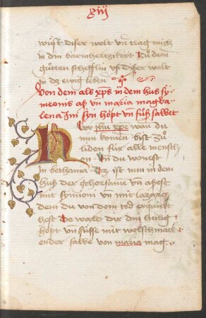Gebete zur Passion Christi bis Ostersonntag (Erscheinung vor den Aposteln)