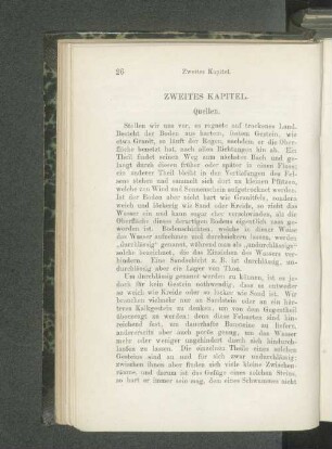 Zweites Kapitel. Quellen.