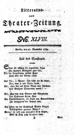 No. XLVIII.