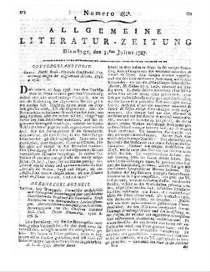 Seidel, C. F.: Kurze Anweisung den Spargel mit wenigen Kosten und zugleich vorzüglich schön zu bauen. 3. Ausg. Erlangen: Palm 1786