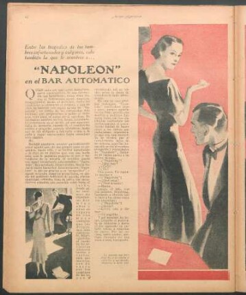 "Napoleón" en el bar automático : Un cuento de Julio Franzoso