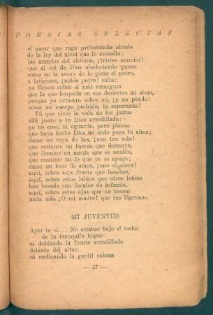 Mi juventud