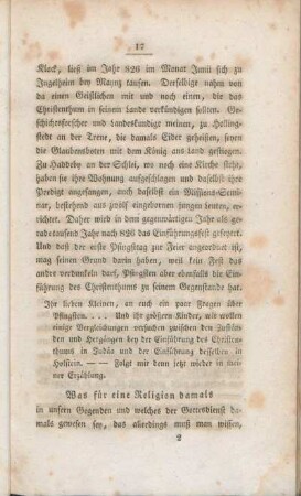 Was für eine Religion damals