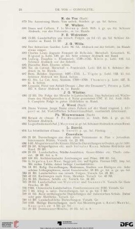 Convolute (Nr. 695 - 727)
