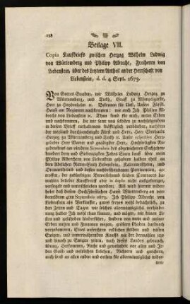 138-149, Beilage VII