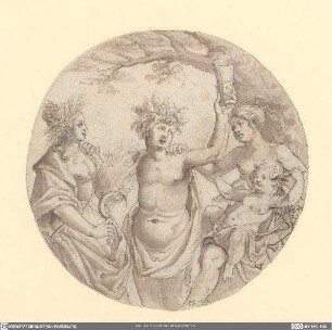 Ceres, Bacchus, Venus mit Amor
