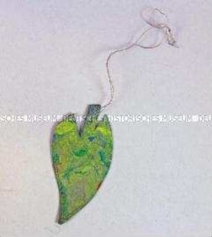 Christbaumschmuck: Recycling, Blatt