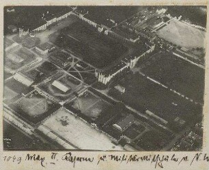 München, Max II - Kaserne von Nordwesten (900 m)