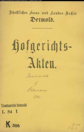 Krummsiek bei Kachtenhausen gegen Joh. Bernd Öhlemann auf der Osterheide - Stauwerk