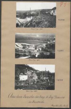 In Frankreich: Dun s/M 1916
