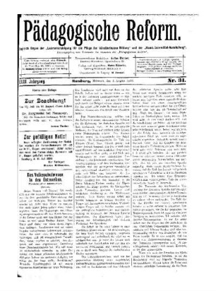 Das Volksschulwesen in den Ostmarken : (Schluß)
