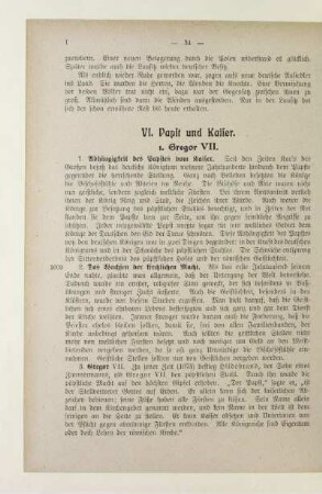 VI. Papst und Kaiser