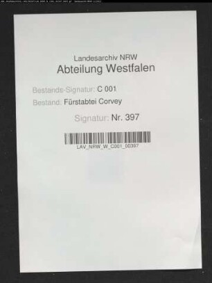 Grenzstreitigkeiten mit Paderborn