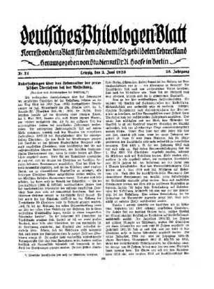 Untersuchungen über das Lebensalter der preußischen Oberlehrer bei der Anstellung : (Berechnet nach Kalenderjahren der Anstellung)