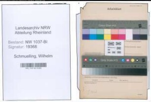 Entnazifizierung Wilhelm Schmuelling , geb. 11.01.1894 (Beamter)