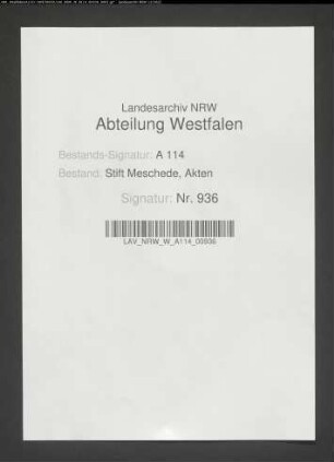 Verzeichnis der einzelnen Zehntländereien vor G.